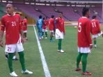 Pemain sepak bola Indonesia kurang Gizi Pemain sepak bola Indonesia kurang Gizi