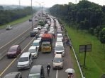 Puncak One Way arah Jakarta, Ribuan Kendaraan Terjebak Macet