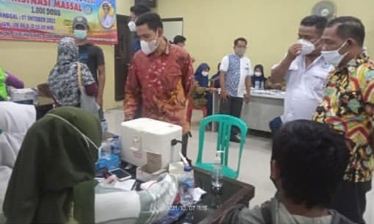 DPRD Kabupaten Bogor Monitoring Vaksinasi Supaya Turun Level PPKM