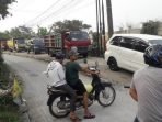 Ada Perbaikan Jalan Rusak Pasar Ciseeng, Pengendara Diminta Cari Jalur Alternatif