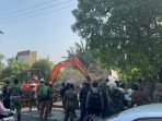Deru Ekskavator Hancurkan 79 Bangunan di Juanda Depok