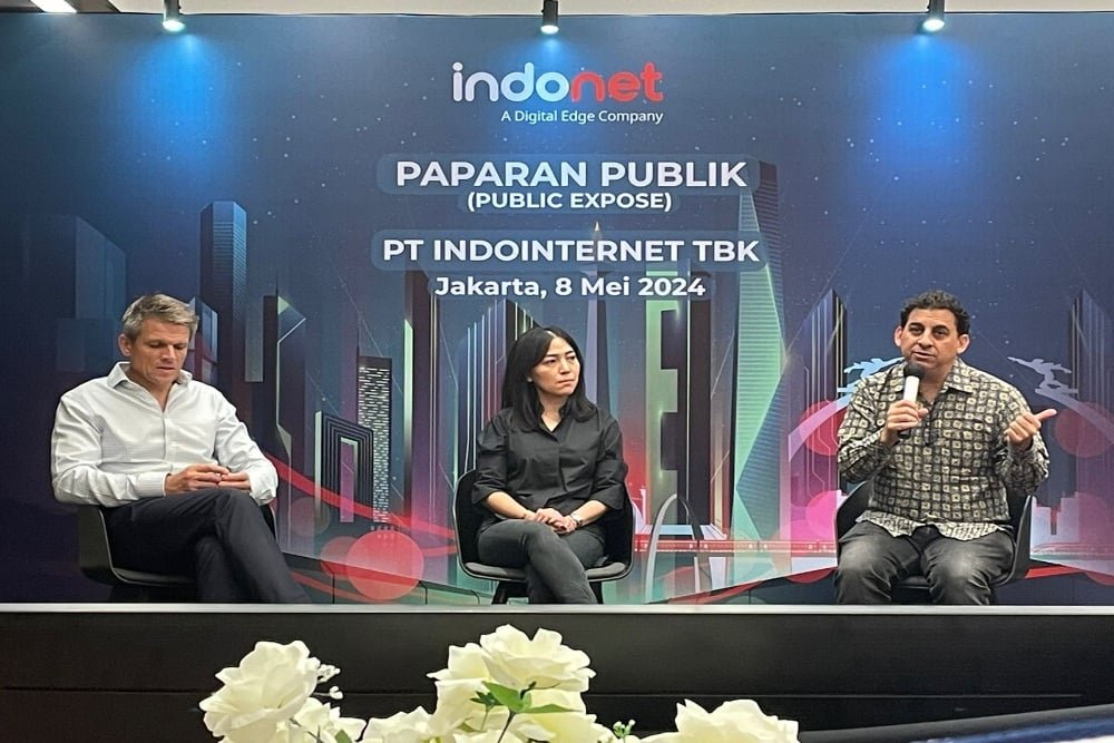 Indointernet (EDGE) Catat Laba Bersih Rp54,4 Miliar di Semester I/2025